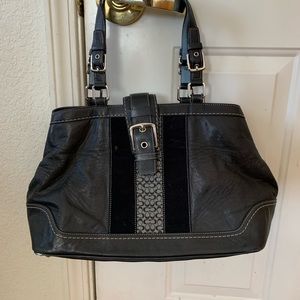 Gently used Coach satchel purse